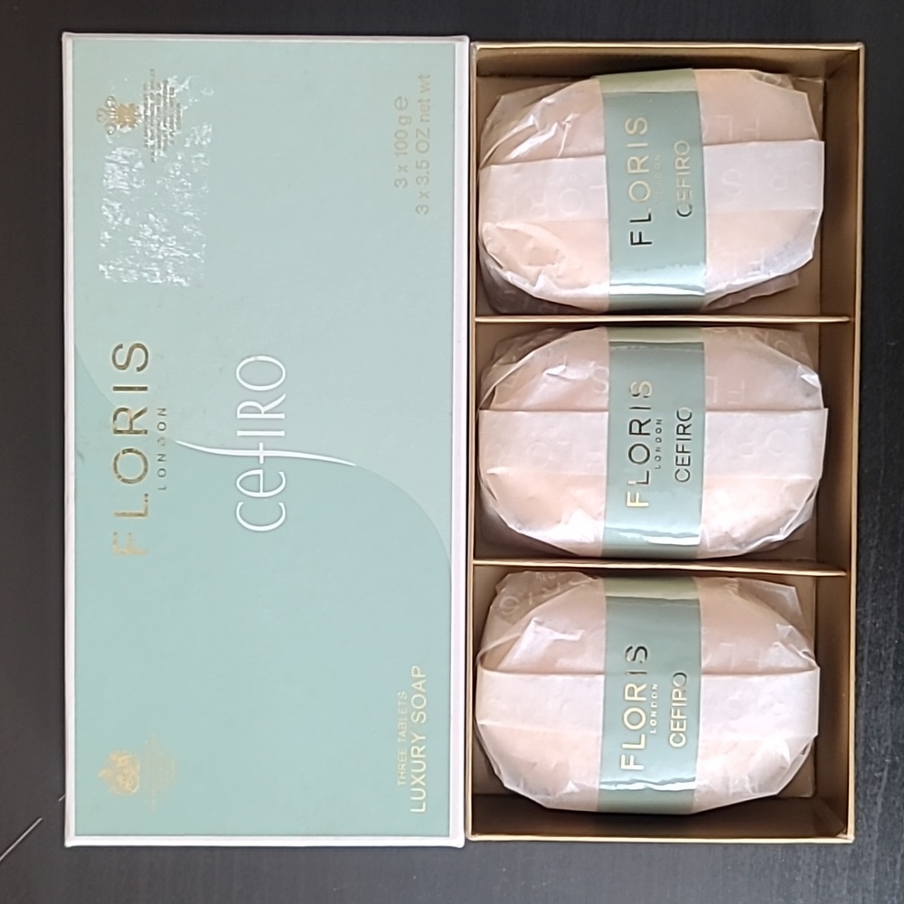 Floris London Cefiro Luxury Soap Set